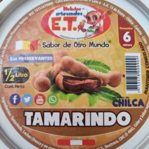 Helado artesanal de Tamarindo 1 litro