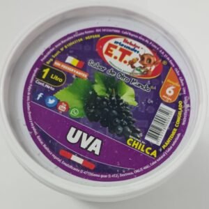 Helado artesanal de Uva 1 litro